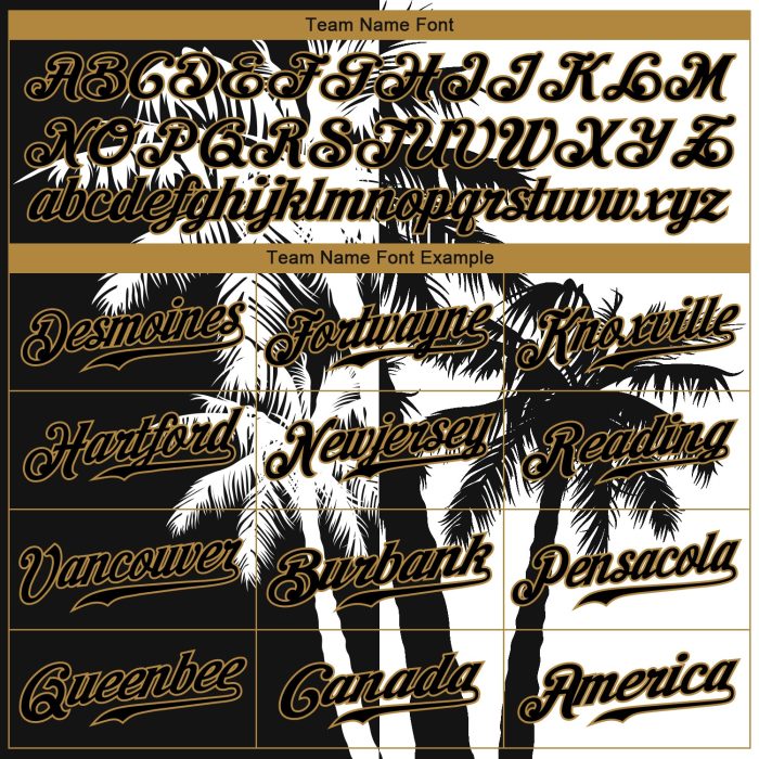Hawaii Coconut Trees 3D Pattern Baseball Jersey - Custom Authentic Design Custom 3D Pattern Design Hawaii Coconut Trees Authentic - Image 4