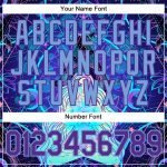 Magic Girl Meditation Lotus 3D Pattern Design Psychedelic Geometry Authentic Baseball Jersey Custom 3D Pattern Design Magic - Image 5