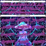 Psychedelic Magic Mushrooms with Sacred Geometry Custom 3D Pattern Baseball Jersey Style 5783 Custom 3D Pattern Design Magic - Image 4