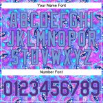 Magic Mushrooms Psychedelic 3D Pattern Authentic Baseball Jersey - Unique Design 9256 Custom 3D Pattern Design Magic Mushrooms - Image 5