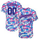 3D Pattern Design Baseball Jersey for Music Festival - Custom Style 5902 Custom 3D Pattern Design Music Festival Authentic