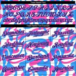 3D Pattern Design Baseball Jersey for Music Festival - Custom Style 5902 Custom 3D Pattern Design Music Festival Authentic - Image 4