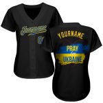 Pray For Ukraine Peace 3D Pattern Baseball Jersey - Custom Authentic Apparel Custom 3D Pattern Design Pray For Ukraine Peace - Image 2