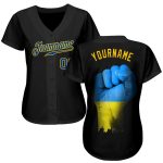 Ukraine Patriotic Solidarity 3D Pattern Baseball Jersey - Authentic Design for Togetherness Custom 3D Pattern Design Solidarity - Image 2