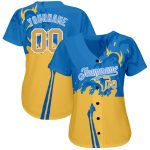 Stop War In Ukraine Custom 3D Pattern Baseball Jersey - Authentic Sports Apparel Custom 3D Pattern Design Stop War In Ukraine - Image 2