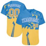 Stop War In Ukraine Custom 3D Pattern Baseball Jersey - Authentic Sports Apparel Custom 3D Pattern Design Stop War In Ukraine