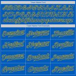 Ukrainian Flag 3D Pattern Jersey with Coat of Arms - Authentic Baseball Jersey Custom 3D Pattern Design Ukrainian Flag And - Image 4