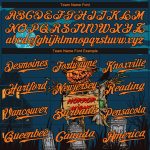 Halloween Pumpkins 3D Pattern Authentic Baseball Jersey for Horror Night Custom 3D Pattern Halloween Pumpkins Horror Night - Image 4