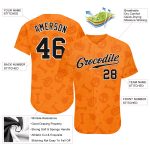 Halloween Pumpkins Skulls Candies Spiders 3D Pattern Custom Baseball Jersey Custom 3D Pattern Halloween Pumpkins Skulls Candies - Image 3