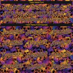 Halloween Skulls Custom 3D Pattern Baseball Jersey - Authentic Style 2635 Custom 3D Pattern Halloween Skulls Authentic Baseball - Image 4