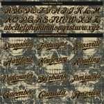 Halloween Skulls Custom 3D Pattern Authentic Baseball Jersey Style 3913 Custom 3D Pattern Halloween Skulls Authentic Baseball - Image 4