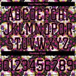 Halloween Skull Floral 3D Pattern Long Sleeve Performance T-Shirt Custom Design Custom 3D Pattern Halloween Skulls With Floral - Image 4