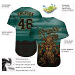 Halloween Custom 3D Pattern Horror Night Baseball Jersey, Trick or Treat Design, Style 7392 Custom 3D Pattern Halloween Trick - Image 3