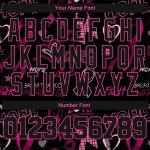 Breast Cancer Awareness Pink Ribbon Womens Authentic Baseball Jersey - Custom Style 6100 Custom 3D Pink Ribbon Breast Cancer - Image 5