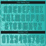 Aqua Black Sublimation Soccer Jersey - Custom Uniform for Teams and Players Custom Aqua Aqua-Black Sublimation Soccer Uniform - Image 5