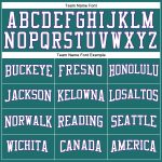 Aqua Purple White Long Sleeve Performance Shirt Custom Design Custom Aqua Purple-White Long Sleeve Performance T-Shirt - Image 4