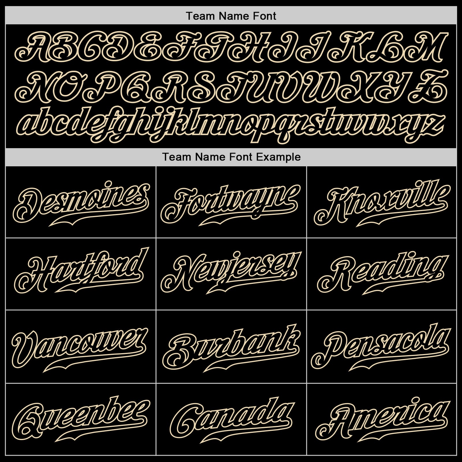 Custom Black Black-Cream Authentic Baseball Jersey Style 9576 Custom Black Cream Baseball Jersey - Style 9576 - Authentic Design Custom Black Black-Cream Authentic Baseball Jersey Style - Image 4