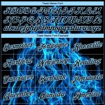 Custom Black Blue Flame 3D Long Sleeve Performance T-Shirt for Men and Women Custom Black Black-Light Blue Flame 3D Pattern - Image 3