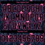 Custom Black Pink Flamingo 3D Pattern Performance Long Sleeve T-Shirt Custom Black Black-Pink Flamingo 3D Pattern Long Sleeve - Image 3