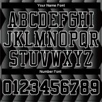 Custom Black Silver Gray Basketball Jersey Sublimation Round Neck Suit Custom Black Black-Silver Gray Round Neck Sublimation - Image 4