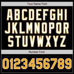 Custom Black Gold Gray White Fade Authentic Baseball Jersey Fashion Custom Black Gold Gray-White Authentic Fade Fashion Baseball - Image 3