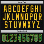 Custom Black Kelly Green Gold Hockey Jersey - Personalized Sports Apparel Custom Black Kelly Green-Gold Hockey Jersey - Image 4