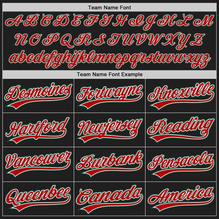 Custom Black Baseball Jersey with Kelly Green and Red Accents - Authentic Design Custom Black Kelly Green-Red Authentic Baseball - Image 4