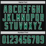 Custom Black Green White Hockey Jersey for Men and Women - Personalized Team Jerseys Custom Black Kelly Green-White Hockey - Image 4