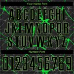 Custom Sublimation Soccer Jersey - Black Neon Green Uniform Custom Black Neon Green Sublimation Soccer Uniform Jersey - Image 5