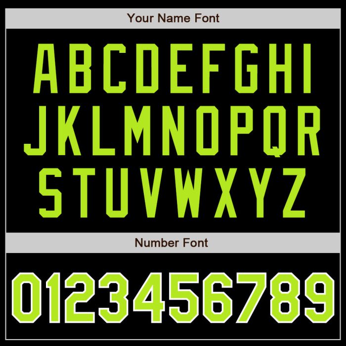 Custom Baseball Jersey - Black Neon Green-White, Authentic Style 7531 Custom Black Neon Green-White Authentic Baseball Jersey - Image 5