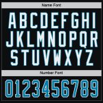 Custom Black Panther Hockey Jersey - Blue White Team Apparel for Fans Custom Black Panther Blue-White Hockey Jersey - Image 4