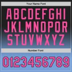 Custom Black Pink-Light Blue Basketball Jersey for Authentic Fade Fashion Style Custom Black Pink-Light Blue Authentic Fade - Image 3