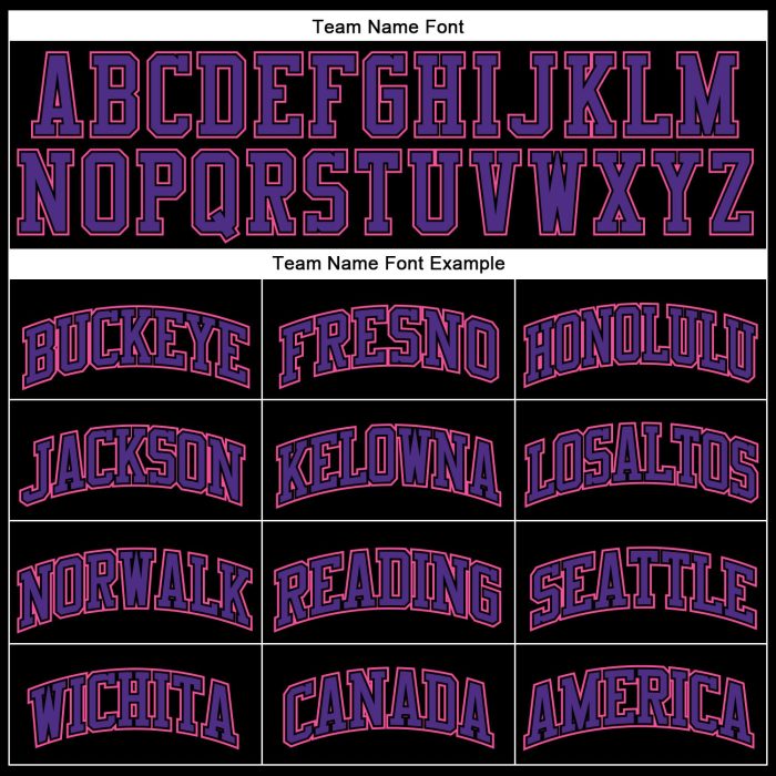 Black Pink Purple Custom Authentic Basketball Jersey - Throwback Style Custom Black Pink-Purple Authentic Throwback Basketball - Image 3