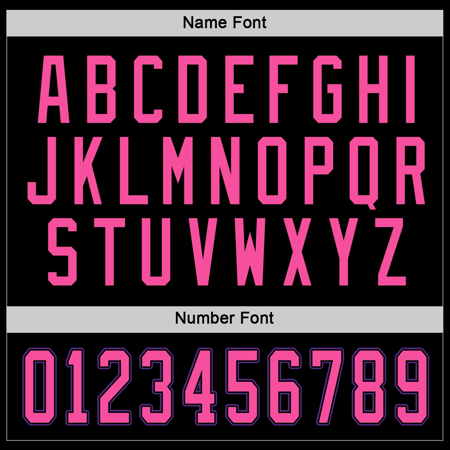 Custom Black Pink-Purple Hockey Jersey Custom Black Pink Purple Hockey Jersey for Men and Women - Personalized Team Apparel Custom Black Pink-Purple Hockey Jersey - Image 4