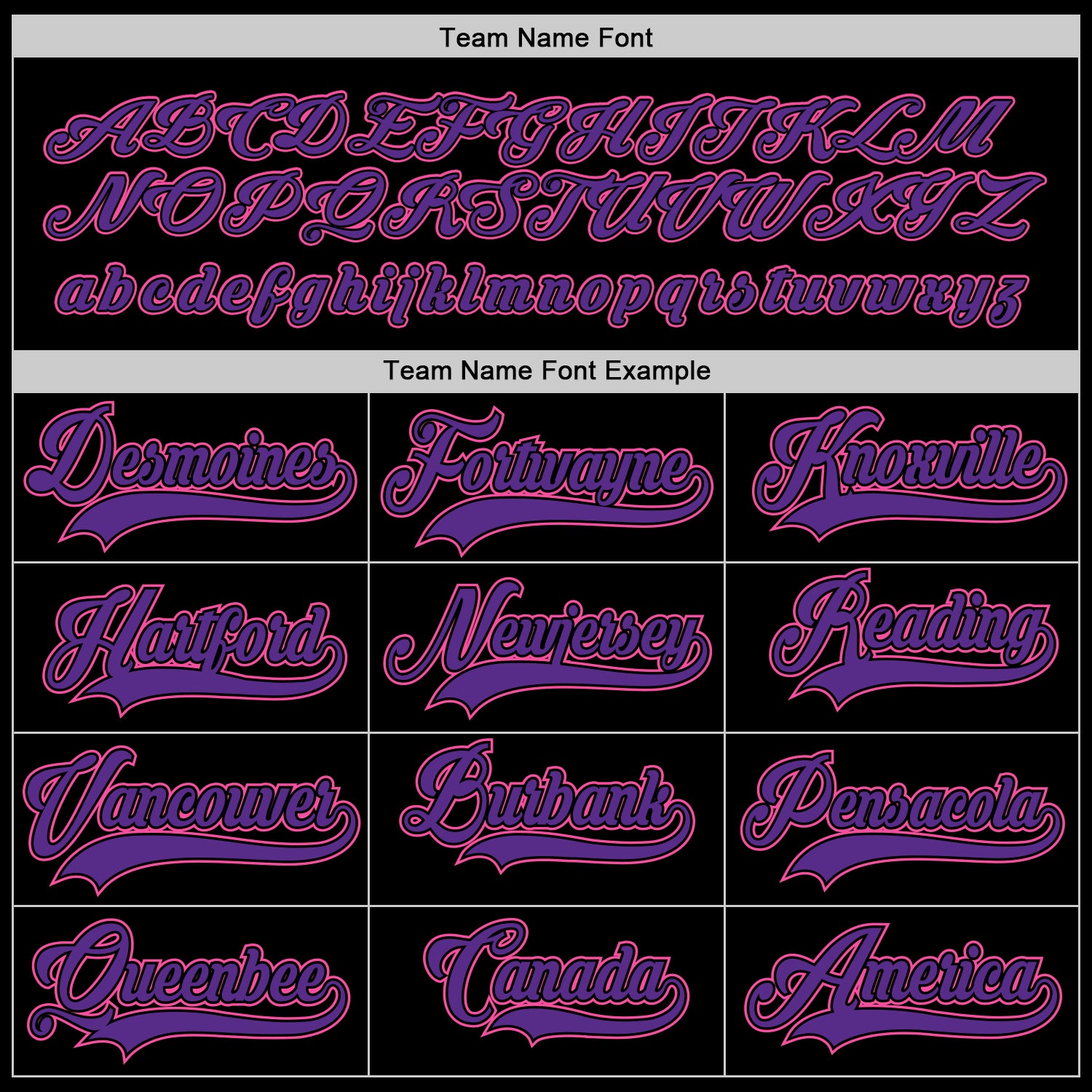 Custom Black Pink-Purple Hockey Jersey Custom Black Pink Purple Hockey Jersey for Men and Women - Personalized Team Apparel Custom Black Pink-Purple Hockey Jersey - Image 3