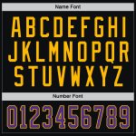 Custom Black Purple Gold Hockey Jersey for Men and Women - Personalized Sports Apparel Custom Black Purple-Gold Hockey Jersey - Image 4