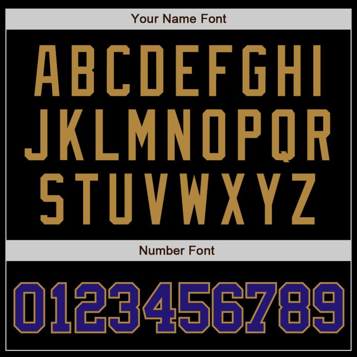 Custom Black and Purple Authentic Baseball Jersey - Old Gold Style 6062 Custom Black Purple-Old Gold Authentic Baseball Jersey - Image 5