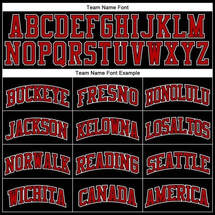 Custom Basketball Jersey Black Red White Authentic Throwback Style 9210 Custom Black Red-White Authentic Throwback Basketball - Image 3