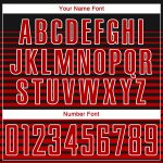 Custom Soccer Jersey Black Red White Sublimation Uniform for Teams Custom Black Red-White Sublimation Soccer Uniform Jersey - Image 5