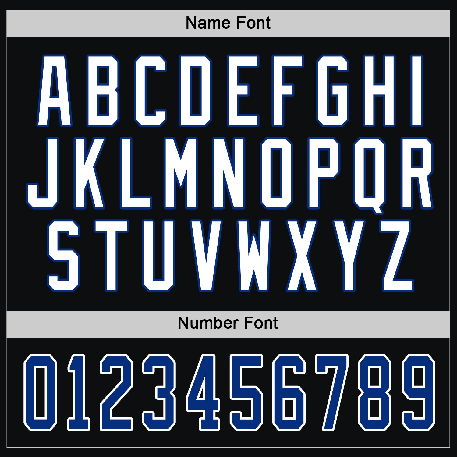 Custom Black Royal-White Hockey Jersey Custom Black Royal White Hockey Jersey | Personalized Team Apparel Custom Black Royal-White Hockey Jersey - Image 4