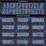 Custom Black White Soccer Jersey Sublimation Uniform - Royal Design Custom Black Royal-White Sublimation Soccer Uniform Jersey - Image 4