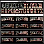 Vintage USA Flag Long Sleeve Performance T-Shirt - Custom Black Crimson-Cream Design Custom Black Vintage USA Flag Crimson-Cream - Image 4