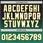 Custom Black White Kelly Green Fade Basketball Jersey - Authentic Fashion Style Custom Black White-Kelly Green Authentic - Image 3