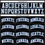 Custom Basketball Jersey Black White Purple Teal Authentic Throwback Design Custom Black White Purple-Teal Authentic Throwback - Image 3
