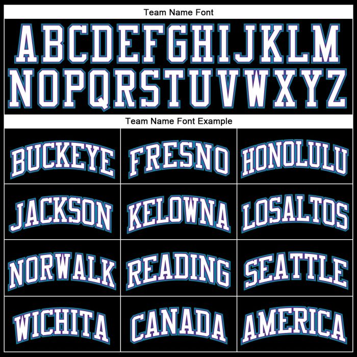 Custom Basketball Jersey Black White Purple Teal Authentic Throwback Design Custom Black White Purple-Teal Authentic Throwback - Image 3