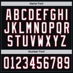 Custom Black Red White Hockey Jersey - Personalized Ice Sportswear Custom Black White-Red Hockey Jersey - Image 4