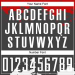 Custom Sublimation Soccer Jersey Black White Red Style 8013 Custom Black White-Red Sublimation Soccer Uniform Jersey Style - Image 5