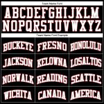 Custom Authentic Basketball Jersey - Black White Silver Gray-Red Throwback Design Custom Black White Silver Gray-Red Authentic - Image 3