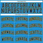 Custom Basketball Jersey - Authentic Navy Gold Throwback Style, Personalized Design Custom Blue Navy-Gold Authentic Throwback - Image 3