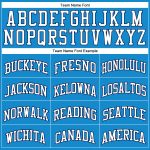 Custom Navy Blue White Authentic Basketball Throwback Jersey Custom Blue White-Navy Authentic Throwback Basketball Jersey - Image 3